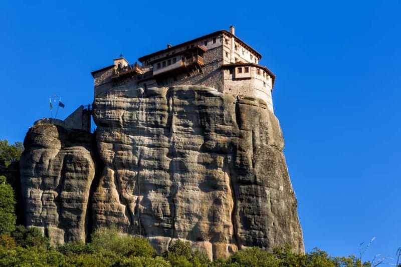 From Athens: Meteora Monasteries and Hermit Caves Tour - Inside the monasteries with audio commentary