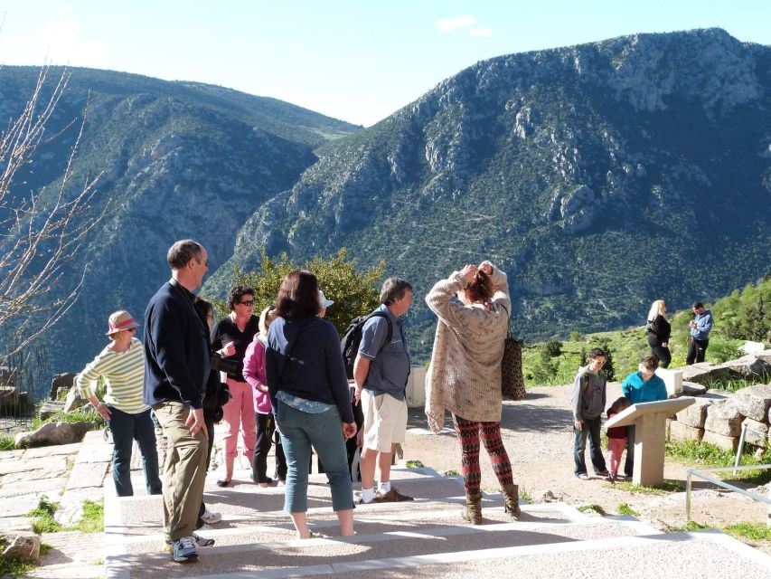 From Athens: Temple of Apollo and Oracle Delphi Day Trip - The Guide and Group Experience
