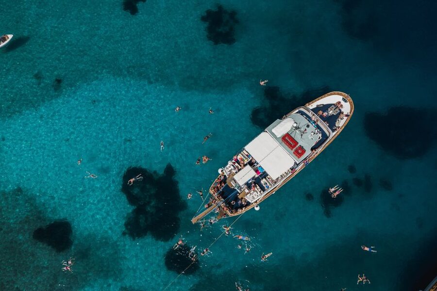 From Benitses/Lefkimmi: Blue Lagoon & Papanikolis Cruise - Key points at a glance