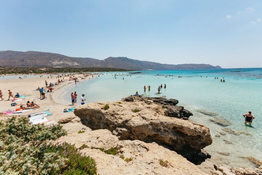 From Chania: Day Trip to Elafonisi Island Pink Sand Beach - Four hours beside Elafonisi’s clear water