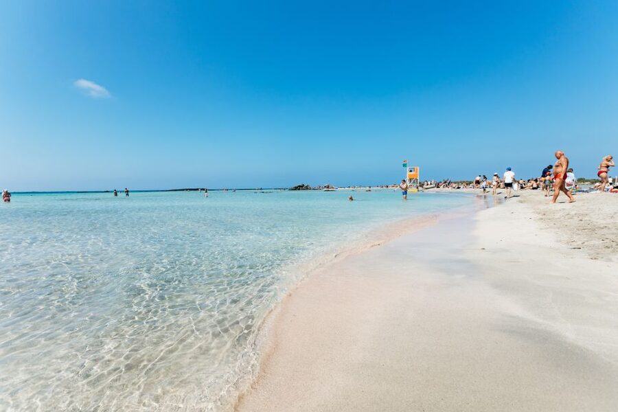 From Chania: Day Trip to Elafonisi Island Pink Sand Beach - Lunch in Elos and the return to Chania
