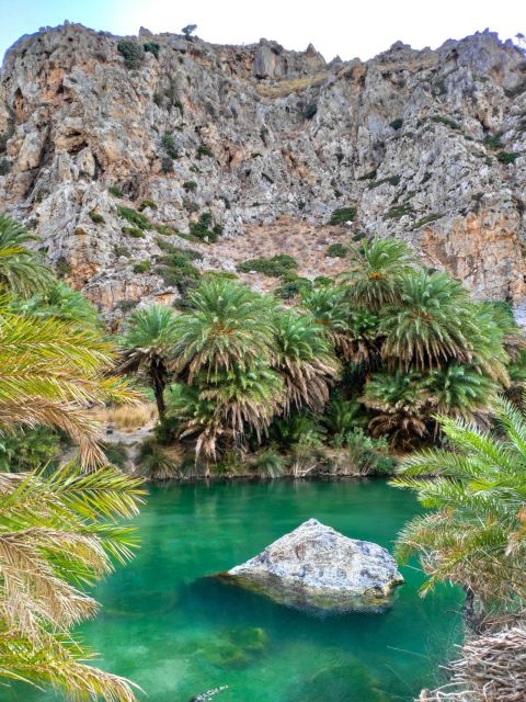 From Chania: Day Trip to Preveli Beach & Damnoni Beach - Damnoni Beach and the boat to Preveli