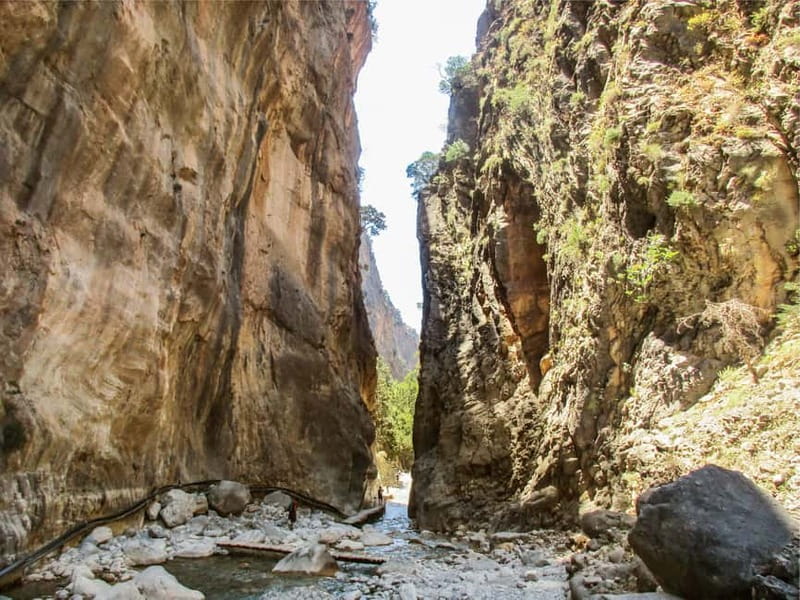 From Chania: Full-Day Samaria Gorge Trek Excursion & Guide - From Chania to Omalos in the White Mountains