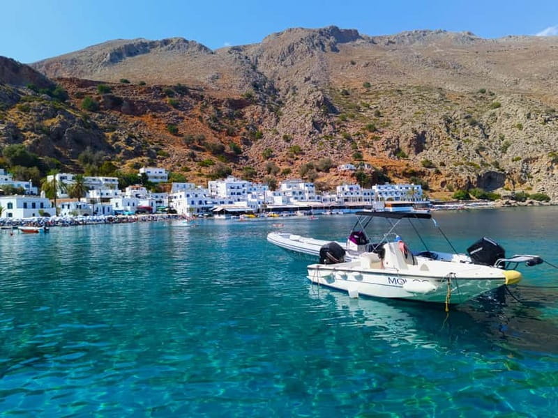 From Chania: Guided Tour to Loutro (Boat tickets Included) - Reaching Sfakia and taking the boat to Loutro