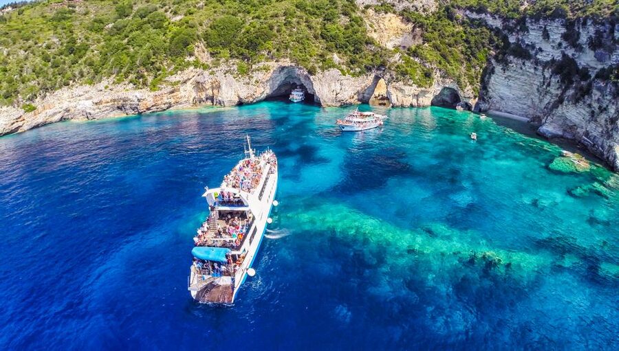 From Corfu: Day Cruise to Paxos, Antipaxos, and Blue Caves - What the $53 price really gives you