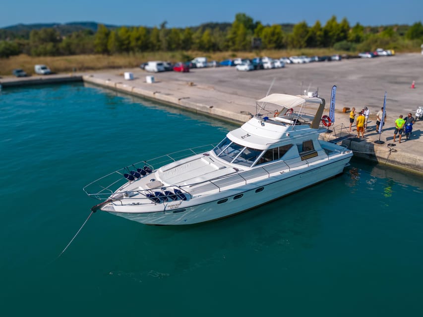 From Corfu: Luxury Yacht Cruise to Paxos and Antipaxos - Leaving Lefkimmi at 9 a.m.