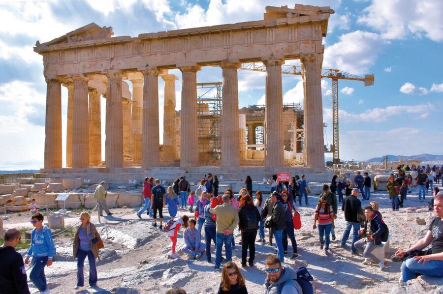 From Cruise Port: Athens City, Acropolis & Acropolis Museum - The Acropolis Museum and its modern design