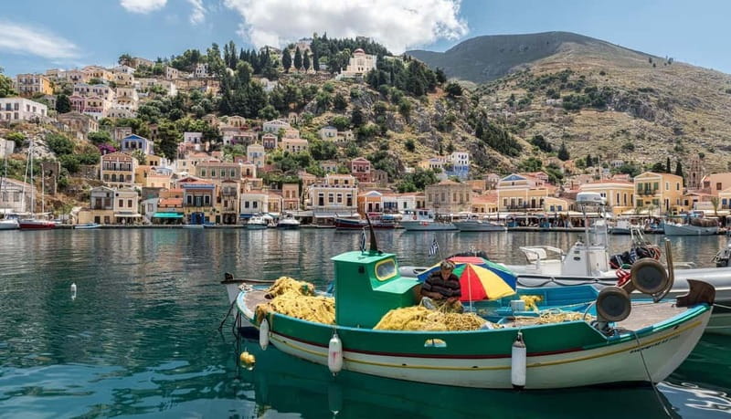 From Faliraki: High Speed Boat to Symi and St. George’s Bay - Three hours in Symi Town