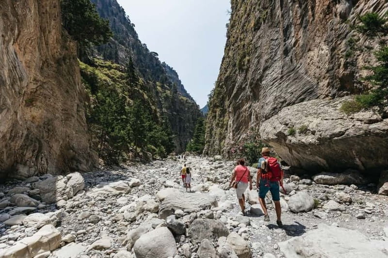 From Heraklion,Agia Pelagia,Malia: Samaria Gorge Guided Trip - The early ride to Omalos