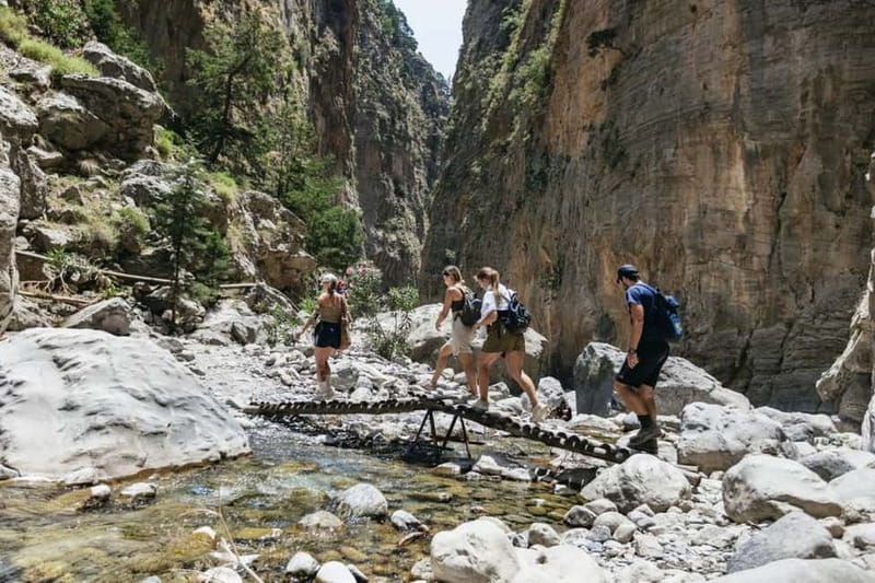From Heraklion,Agia Pelagia,Malia: Samaria Gorge Guided Trip - Walking through Samaria Gorge