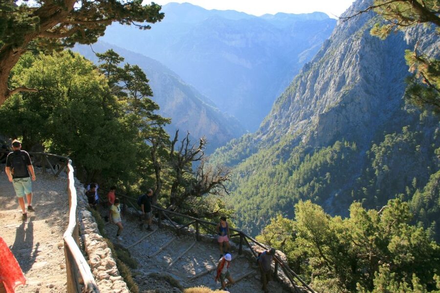 From Heraklion,Agia Pelagia,Malia: Samaria Gorge Guided Trip - The ferry and the long ride home