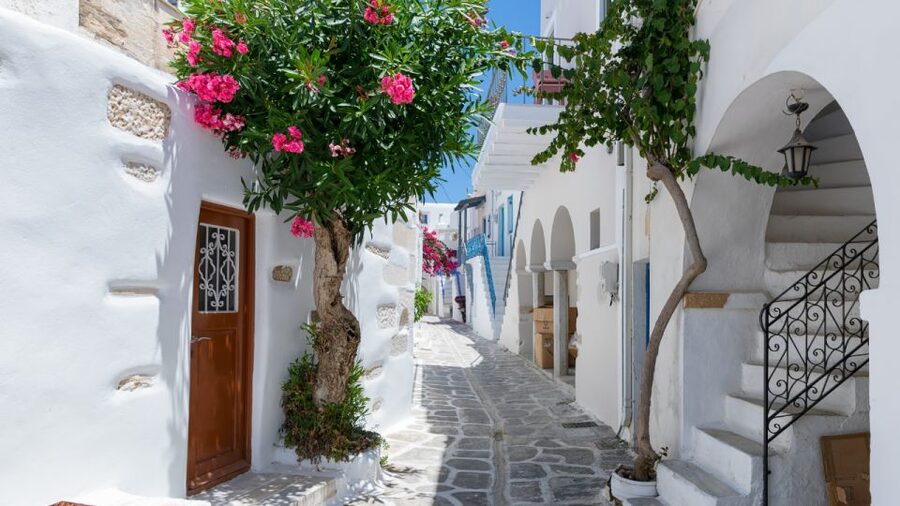 From Heraklion/Crete: Santorini Island Guided Day Trip - The road to Fira