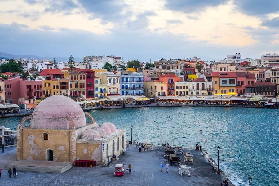 From Heraklion: Cruise to Balos Lagoon and Chania Old Town - Gramvousa Fortress and the first big view