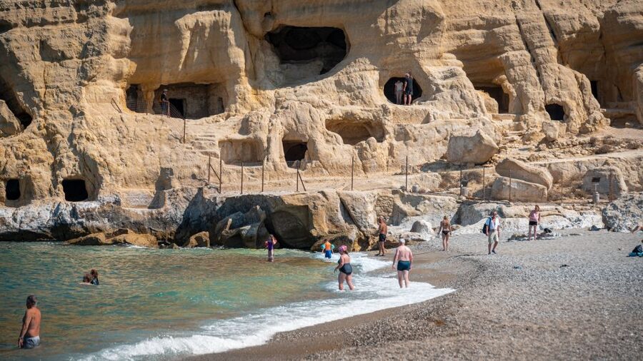 From Heraklion: Day Trip to Matala Hippie Beach and Caves - Why Matala’s caves make this beach day different