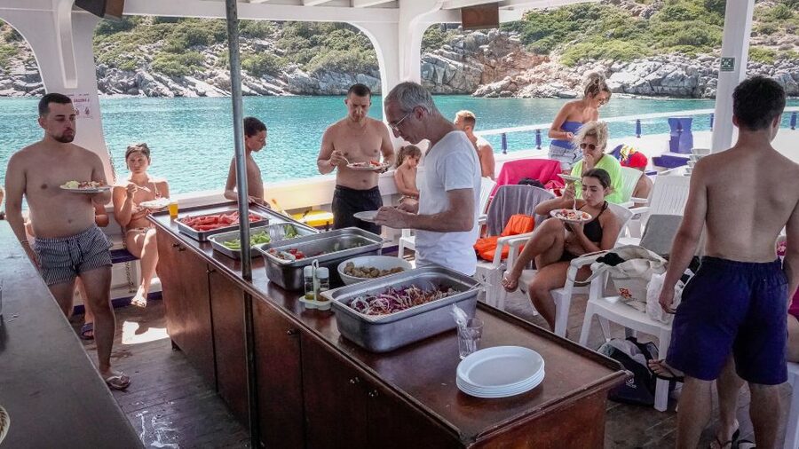 From Heraklion: Elounda, Kolokitha, and Spinalonga Boat Trip - Setting Out From Elounda at 2 p.m.