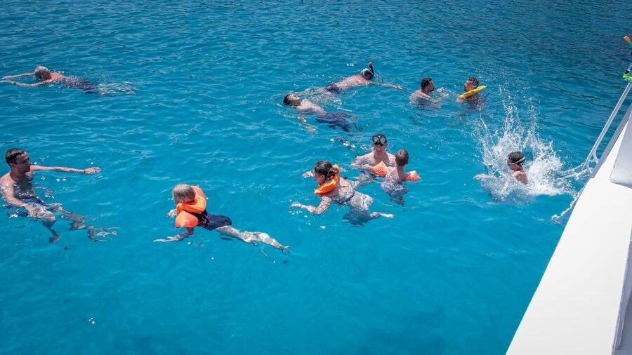 From Heraklion: Elounda, Kolokitha, and Spinalonga Boat Trip - Kolokitha Beach and the Turquoise Water