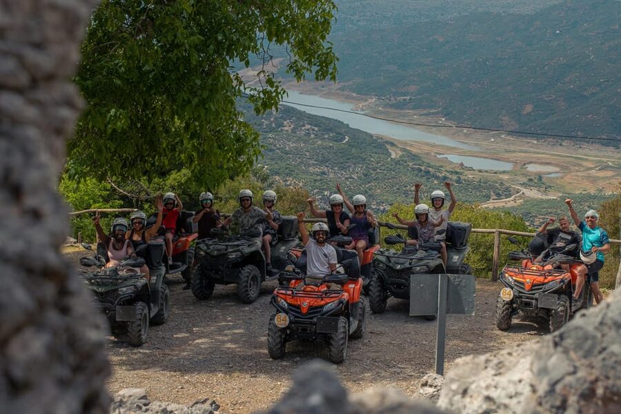 From Heraklion: Quad Safari Wild Crete Day Tour - One hour along the coast and rural tracks