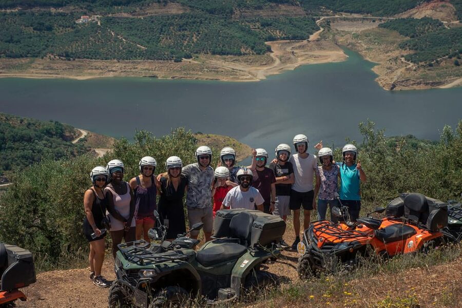 From Heraklion: Quad Safari Wild Crete Day Tour - A taverna lunch in a village setting