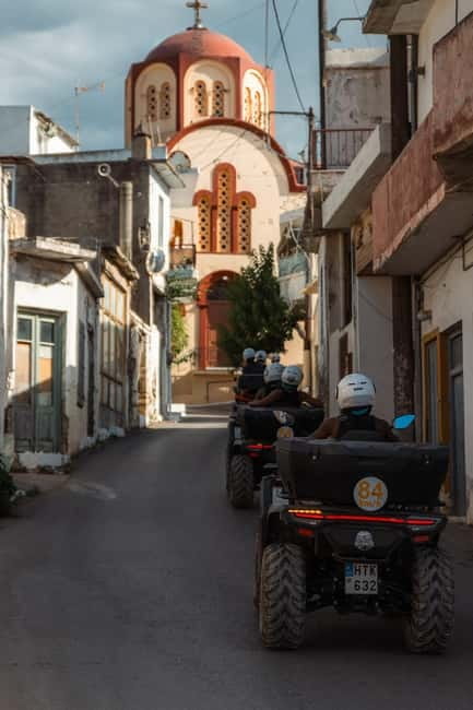 From Heraklion: Quad Safari Wild Crete Evening Tour - Olive oil, raki, and the local working countryside