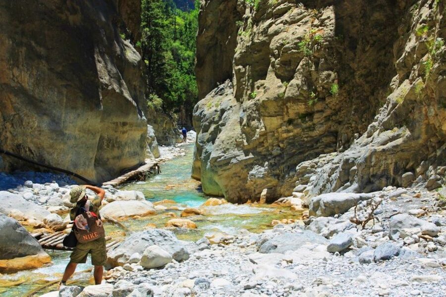 From Heraklion: Samaria Gorge & Agia Roumeli Hiking Day Trip - Omalos Plateau and the start of the trail