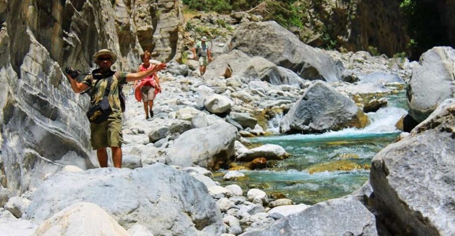 From Heraklion: Samaria Gorge & Agia Roumeli Hiking Day Trip - The ferry to Chora Sfakion