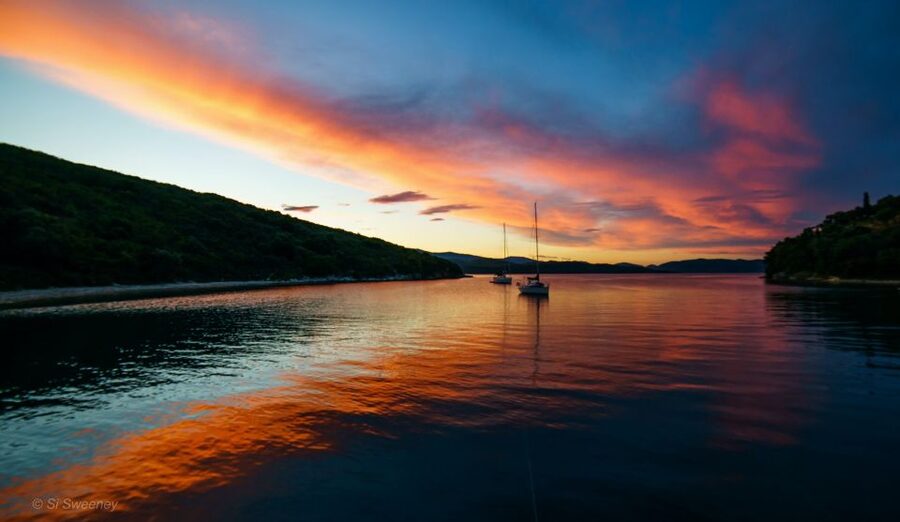 From Heraklion: Sunset Cruise to Dia Island - The sunset return to Heraklion