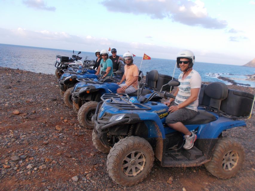 From Hersonissos/Malia: Guided Sunset Quad Safari - From resort streets to Crete’s back roads