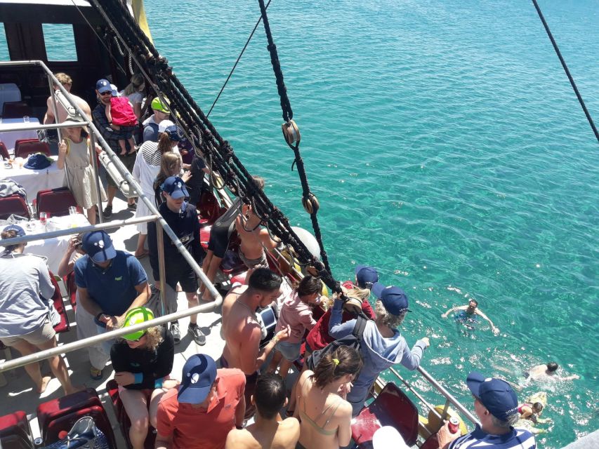 From Kardamena: Nisyros, St.Antonios & Yali Islands Cruise - Lunch on the boat, with a view