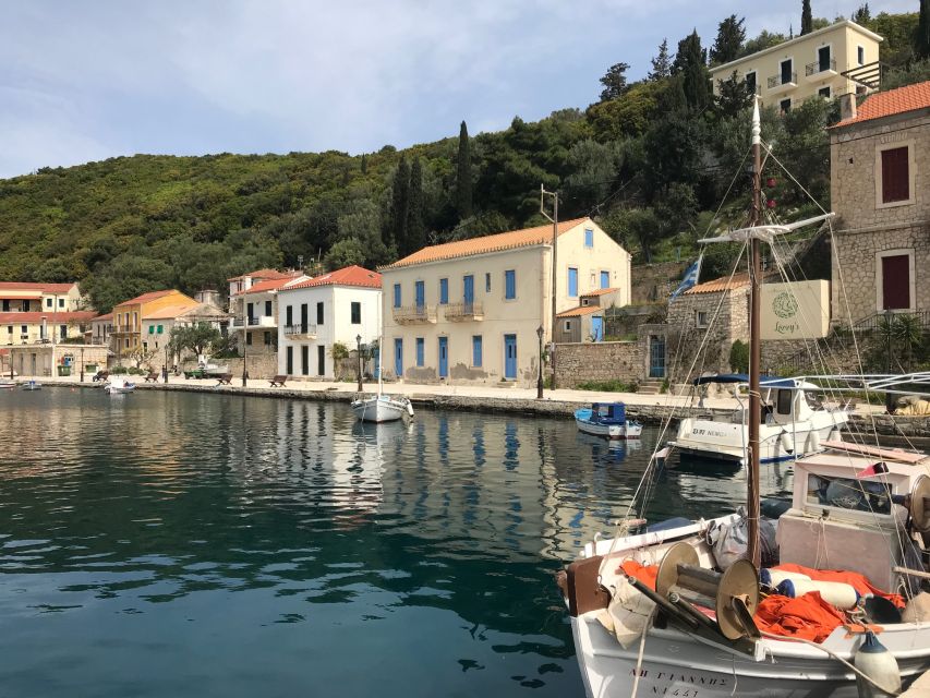 From Kefalonia: Ithaca Island Full-Day Bus Tour - Vathy: coffee, narrow streets, and island life