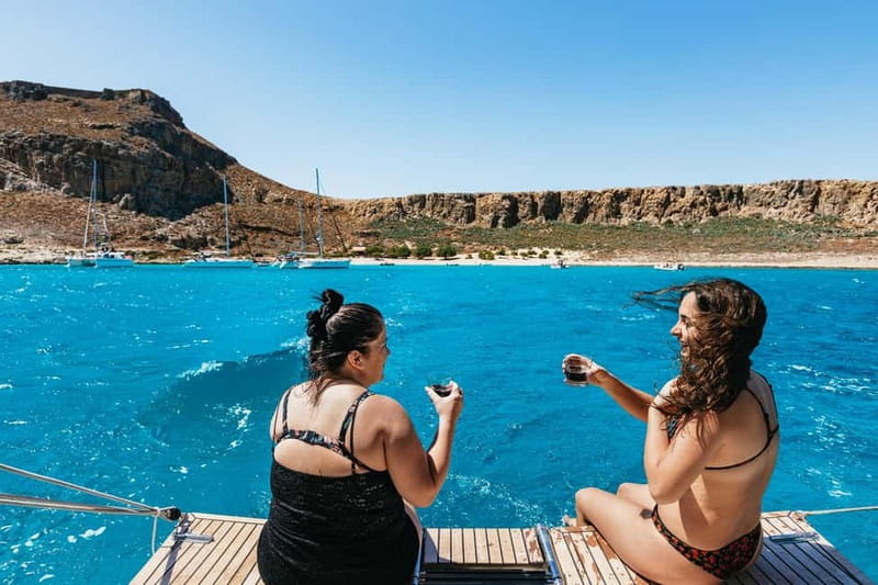 From Kissamos: Balos Gramvousa Sailing Cruise with Lunch - What the boat facilities mean for a full day at sea