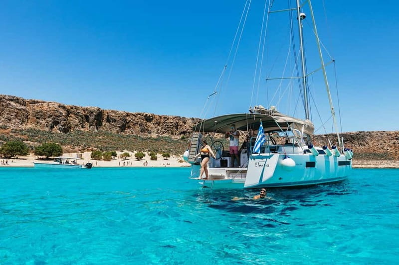 From Kissamos: Balos Gramvousa Sailing Cruise with Lunch - Gramvousa Island, castle views, and a rougher shore