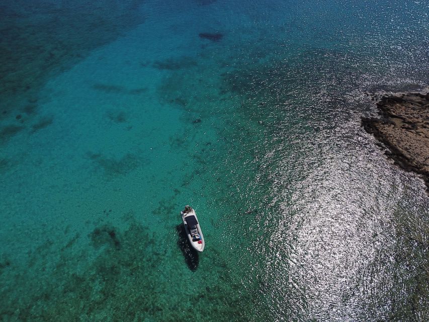 From Kissamos Port: Balos and Gramvousa Private RIB Cruise - A skipper-led ride with room for local tips
