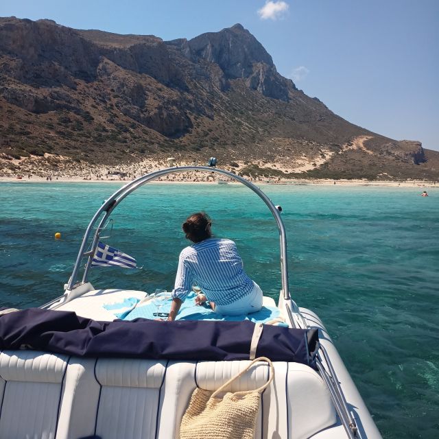 From Kissamos Port: Balos and Gramvousa Private RIB Cruise - Gramvousa Island and the fortress climb