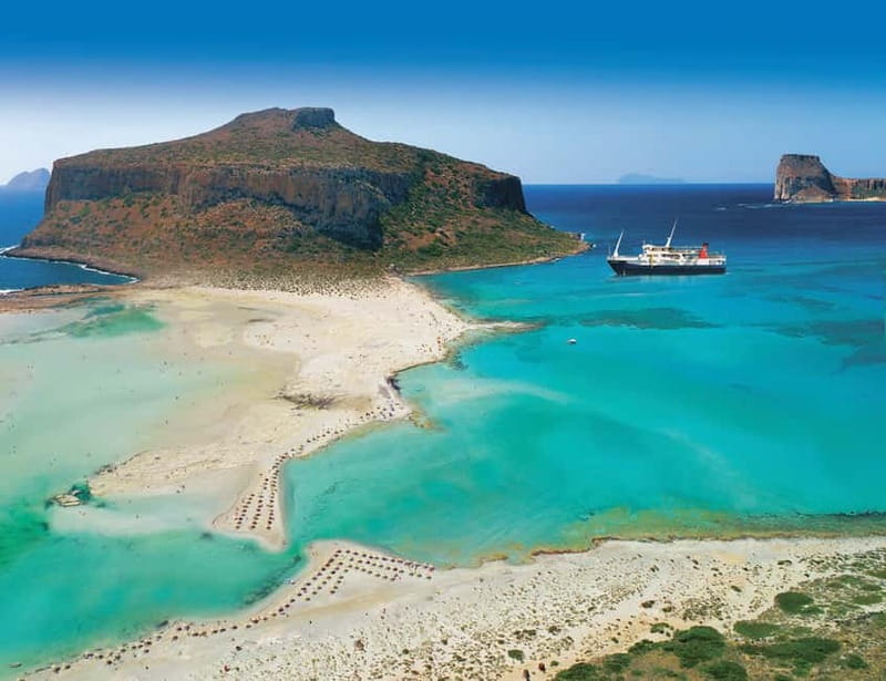 From Kissamos Port: Boat Cruise to Balos Lagoon & Gramvousa - A seven-hour cruise from Kissamos Port