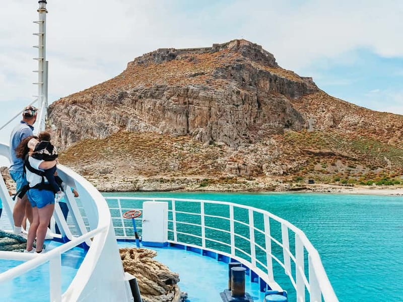 From Kissamos Port: Boat Cruise to Balos Lagoon & Gramvousa - Gramvousa Island: castle, church, and a shipwreck