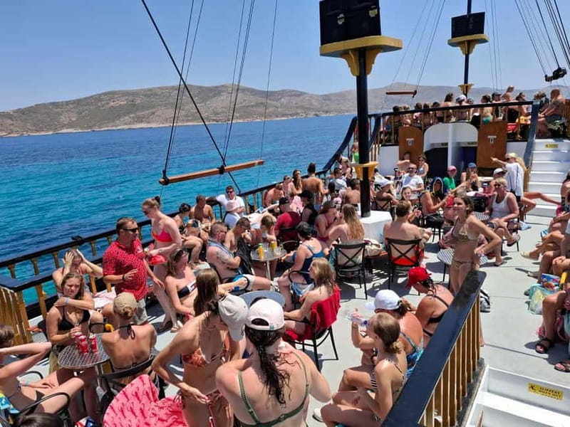 From Kos:A full day cruise in the newest luxury vessel! - Dolphin watching adds a welcome surprise