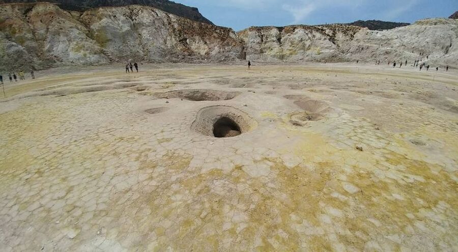 From Kos: Nissyros Volcano total package - Kardamena ferry ride and the start of the island day