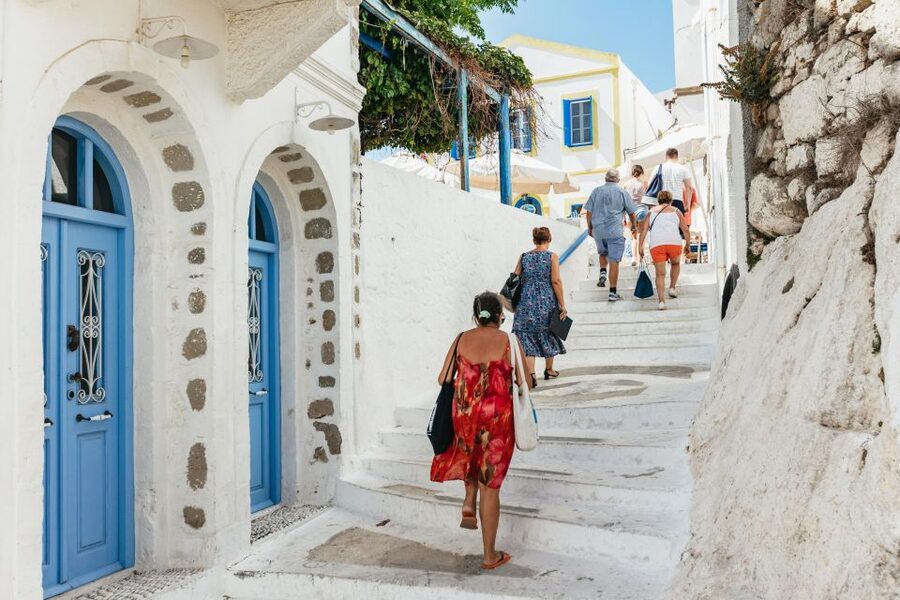 From Kos: Nisyros Island Volcano and Panagia Spiliani - The bus ride to the volcanic crater