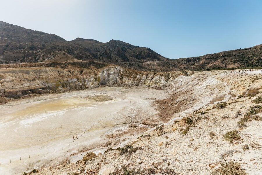 From Kos: Nisyros Island Volcano and Panagia Spiliani - How the timing works