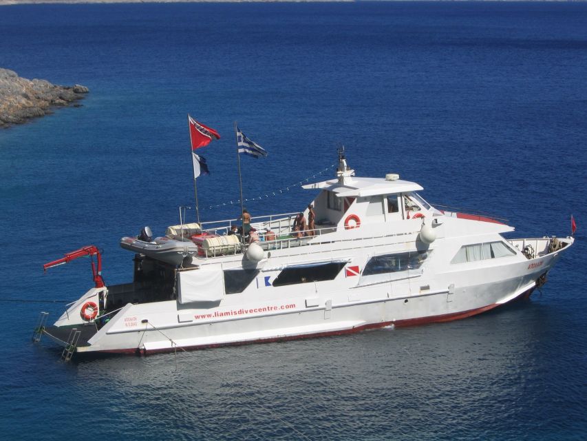 From Kos: Pserimos Island Snorkeling Cruise by Diving Boat - The boat itself: shade, sun, and practical comfort