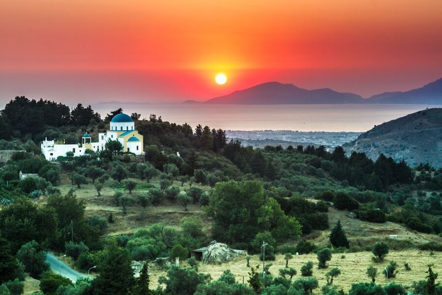 From Kos: Zia Sunset Tour - Key points at a glance