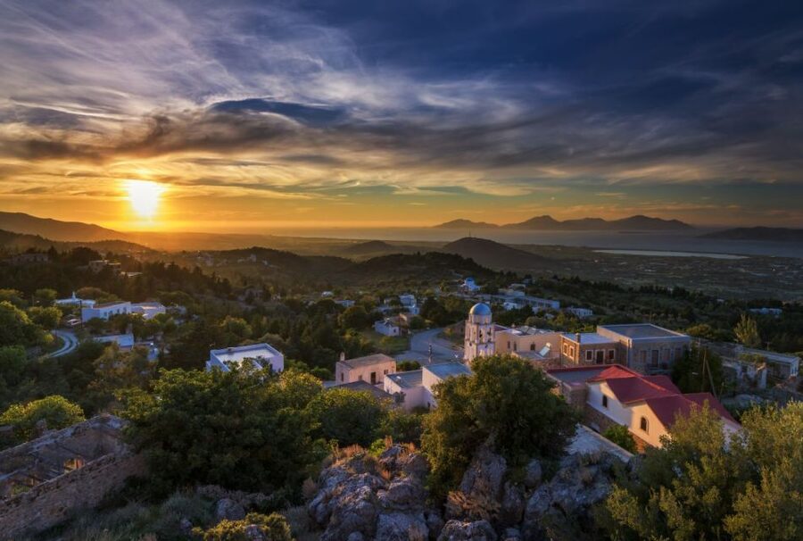 From Kos: Zia Sunset Tour - The sunset and the best time for photographs