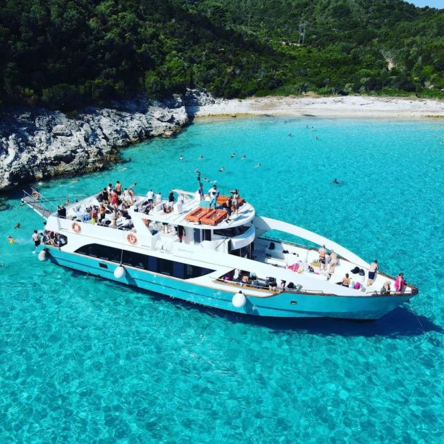 From Lefkimmi: Syvota, Blue Lagoon and Cave Sunset Cruise - Key points before you book