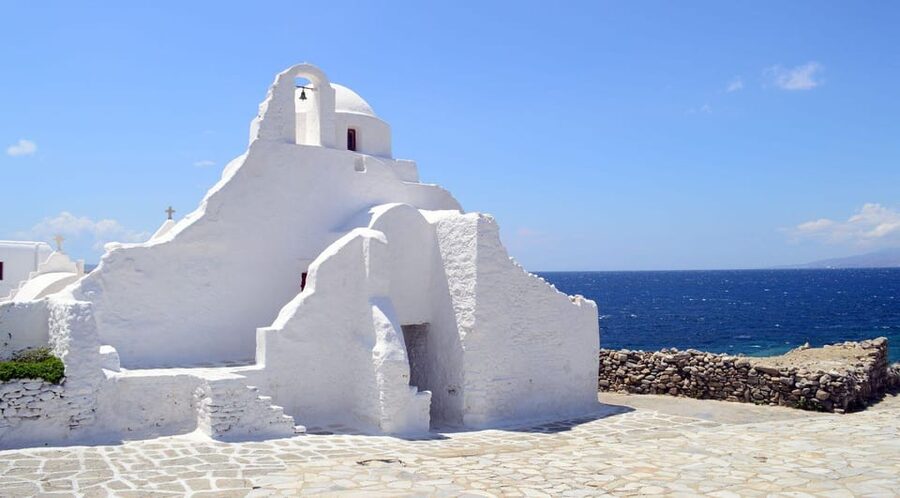From Mykonos Cruise Port: Old Town Visit and Beach Getaway - Meeting the iTravel Mykonos team at the port