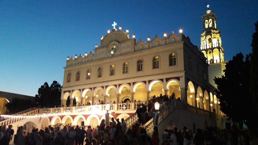 From Mykonos: Full-Day Trip to Tinos Island - Panagia Evangelistria and the religious heart of Tinos