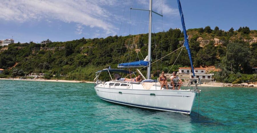 From Nea Fokea: Chalkidiki 6-Hour Cruise by Sailing Boat - Setting sail from Nea Fokea