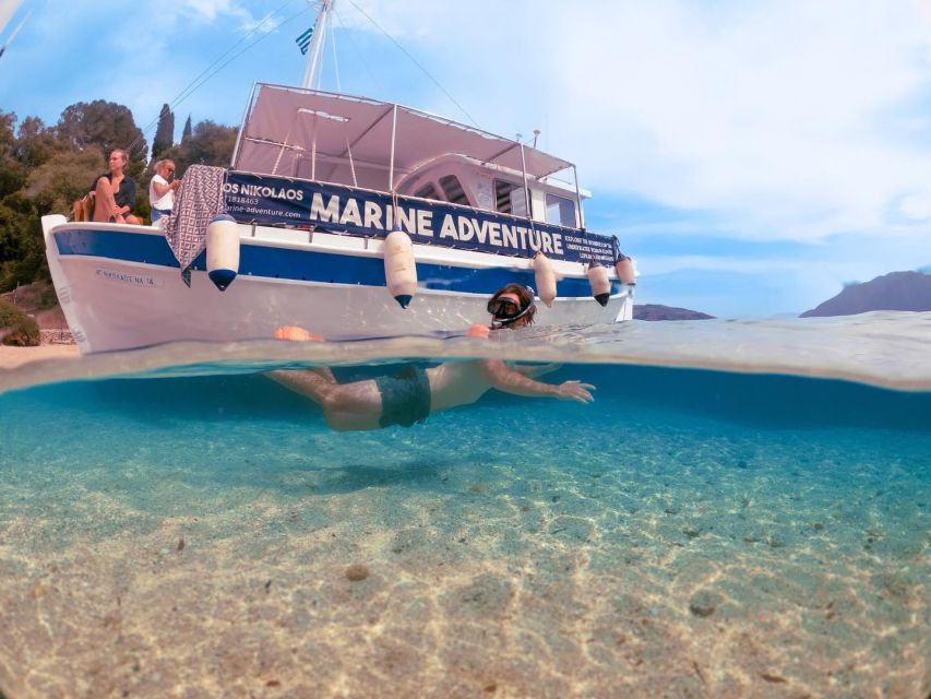 From Nidri: Marine Wildlife Cruise with Lunch and Swim Stops - Snorkeling for beginners, children, and confident swimmers