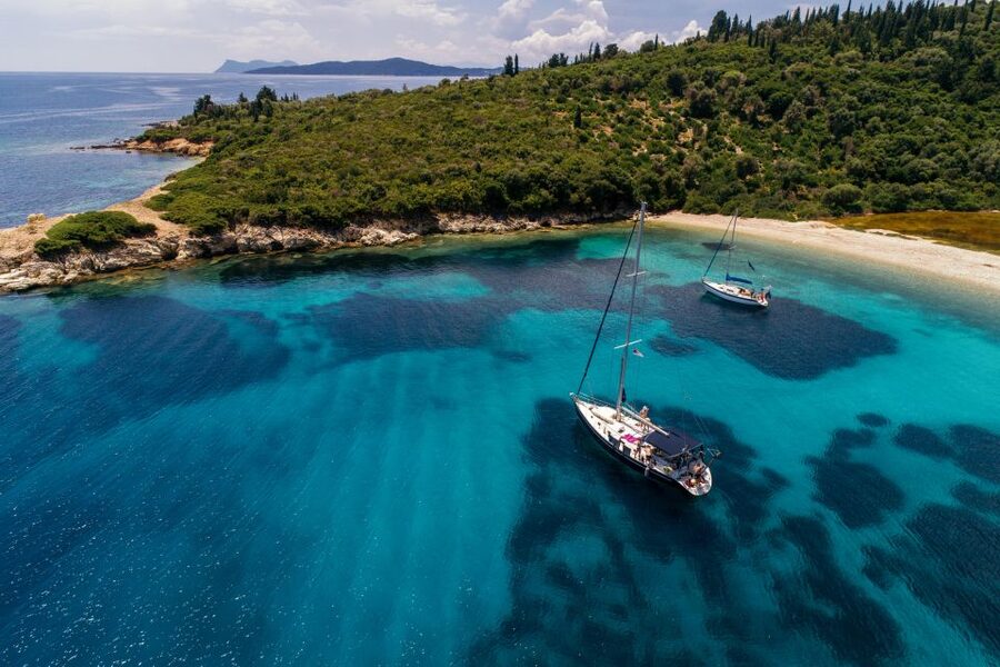 From Nidri: Marine Wildlife Cruise with Lunch and Swim Stops - Four swim stops, each with a different purpose