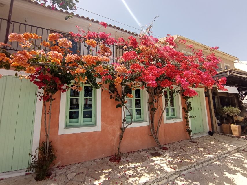 From Nydri: Boat to Kefalonia and Ithaki with Swim Stops - Fiskardo, Kefalonia’s graceful fishing village