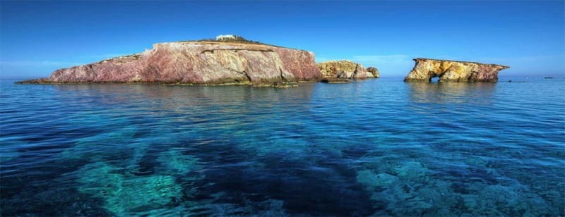 From Paros : Antiparos and Despotiko Full Day Cruise - Antiparos from the water